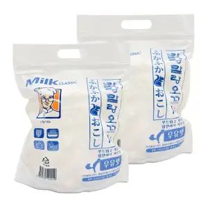 클래식 말랑말랑 오꼬시 우유맛 24개입 400g x 2개 대용량 쌀강정