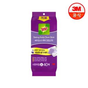 [3M] 욕실청소 크린스틱 시트타입 소형 40입