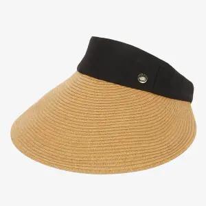 [노스페이스] [노스페이스 공식] NE3CR12A 우먼 빅 브림 위빙 선 캡_DARK BEIGE