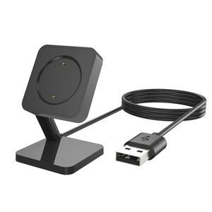 어메이즈핏 USB 충전기 도크 스탠드 마그네틱 케이블 어댑터, GTR 4, GTR4, GTS 3, 프로, 티렉스 2 스마트