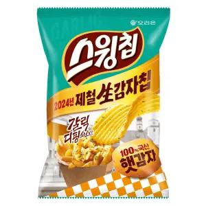 오리온 스윙칩 갈릭디핑소스맛 60g 20개입
