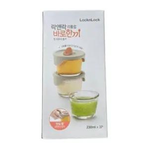 락앤락 바로한끼 더 편한 이유식용기 230ml 3개 1세트