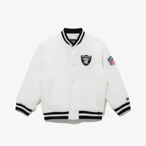 [뉴에라키즈](타임스퀘어점패션관)[키즈] NFL 라스베이거스 레이더스 스타디움 재킷 오프 화이트14856272