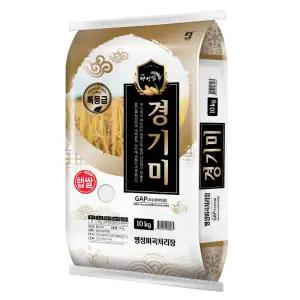 명성쌀 밥맛좋은 경기미 백미 쌀 10kg x 1개 25년산 햅쌀/특등급