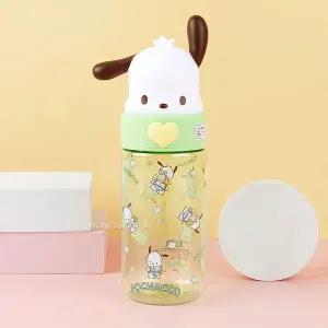 산리오 포차코 입체 피규어 물통 500ml
