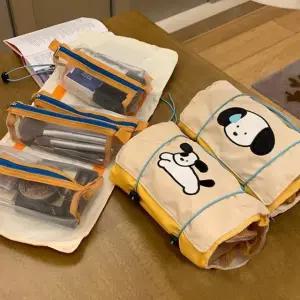큐티퍼피 4in1 메쉬 여행용 화장품 파우치 (WFK4Z66)