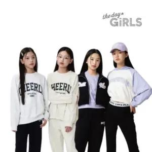 [더데이걸] 여아주니어 의류 맛집!!우리아이도 뉴진스처럼!  상하세트/맨투맨 외 필수아이템모음