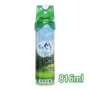 순수산소 816ml 1개/캔산소/산소캔/클린오투/휴대용