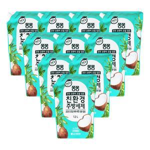 엘지 퐁퐁 친환경 주방세제 코코넛오일 1.2L X 10개