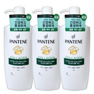 팬틴 엑스트라볼륨 샴푸 750mlx3개