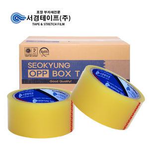 일반 포장용 박스테이프 (40M -50개입) V40 투명