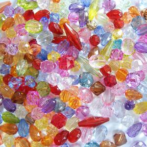 아크릴투명구슬160(500g) 대량 다양한 크기 비즈 종합 DIY재료