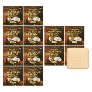 온더바디 더내추럴 비누 코코넛 90g, 4입, 3개 (총 12개)