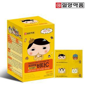 [기타]일양약품 프리미엄 츄어블정 비타C 120정-항산화 상큼한 레몬맛 개별포장