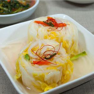 참가득 시원한 국산 백김치 1kg