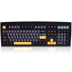 큐센 DT35 104 PBT 풀윤활 가스켓 유무선 기계식키보드 블랙 오테뮤 단풍축