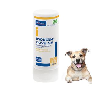 버박 파이오덤 강아지 피부 세균성 곰팡이성 트러블 피부질환 약용 독 샴푸 250ml