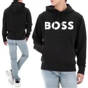 로고 테리 릴렉스 핏 후드티 50523074 001