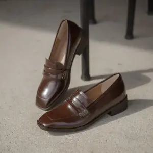 SOVO 폴앤즈 베이직 페니 단화 로퍼 여성로퍼 3cm