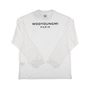 [우영미] W243TS17 712W 백 로고 남성 긴팔티