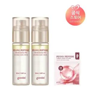 피오니 펩타이드 주름 흔적 에센스 미스트 50ml x2 [사은]피오니콜라겐겔마스크1매