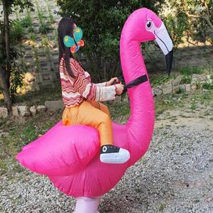 플라밍고 에어슈트 L 에어코스튬 플라밍고코스튬 풍선옷