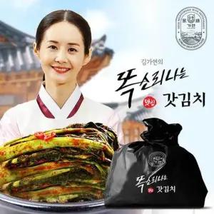 [김가연공식]똑소리나는 갓김치 3kg