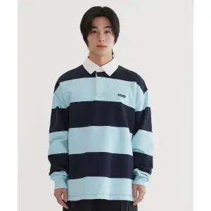 커버낫 COVERNAT 어센틱 럭비 맨투맨 Sky Blue CO2501CR06SB 287790