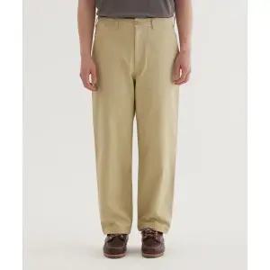 커버낫 COVERNAT 레귤러 백사틴 퍼티그 바지 Beige CO2501PT03BE 287763