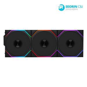 [서린공식] LIAN LI UNI FAN TL Wireless 120 리버스 블랙 3팩