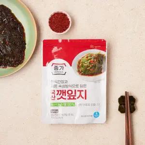국산 깻잎지 150g