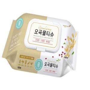 물티슈 캡형 100매 회사 스터디카페 차박 오피스