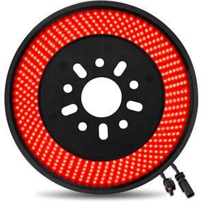 온애이 2018 2025 지프 랭글러 JL JLU 액세서리용 드라이에코 스페어 타이어 브레이크 라이트 405PCS LED 초밝은 3차 플러그 플레이 레드 테일 이지 설치 리어