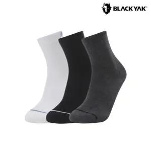 블랙야크 중목 스포츠 골프 등산 양말 베이직미드삭스세트(3PKS) 2BYSCXU926
