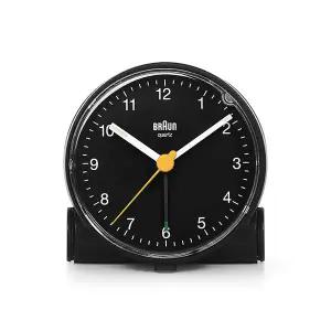 BRAUN BC01B 클래식 아날로그 라이팅 크레센도 알람 저소음 공용 탁상시계 타임메카