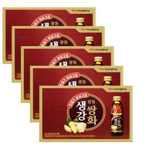 광동제약 생강쌍화 반세기 최씨고집 탕 갈근 작약 건강 숙지황 쌍화 120ml x 50병