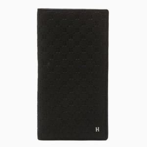 [NS홈쇼핑][헤지스ACC] HJWA5F822BK [KINGTON]블랙 로고패턴 소가죽 장지갑[35274961]