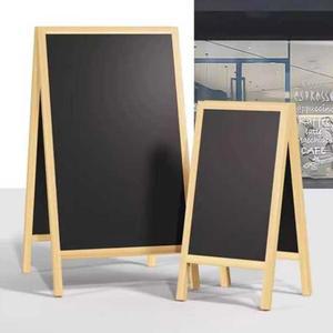 양면 세우는 칠판 보드 310x527mm 45x60 지우기 식당 블루 낙서 41 과외