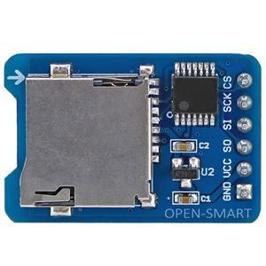 마이크로 SD 카드 모듈 TF 카드 리더 어댑터 보드 SPI 인터페이스 Arduino와 호환되는 3.3V / 5V