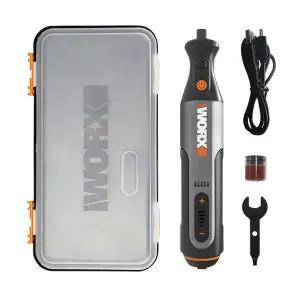 웍스 충전 전동 로타리툴 세트 8V WX106 그라인더 USB충전