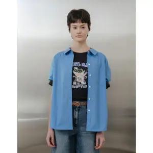 [롯데백화점]쥬크 백 포인트 루즈핏 코튼 셔츠 Z252MSC103