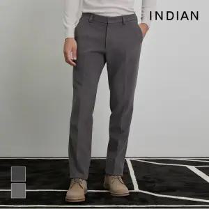 [INDIAN] 골조직 노턱 밴딩 팬츠_MIEDL5W9211