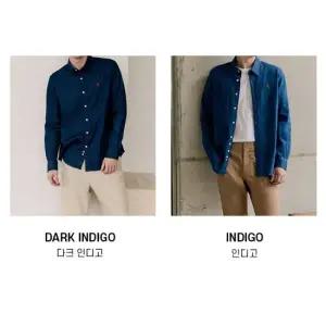 [U.S POLO ASSN.] 25FW 릴렉스핏 데님셔츠 2종 남성