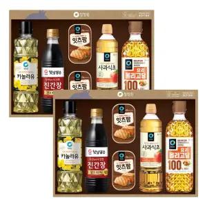 (2025년 생산) 대상 청정원 스페셜 S호 선물세트 2개 / 추석 명절 선물