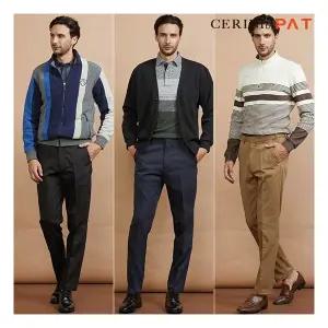 [CERINI by PAT] 남성 링클프리 면 스판 팬츠 3종 세트