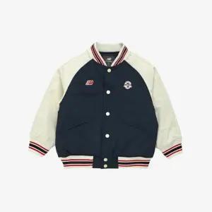 키즈자켓 GQT NK9DF1202U-59 STREET CREW 바시티 점퍼
