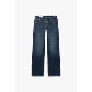 [국내] 자라 ZARA JEANS TRF WIDE LEG 로우라이즈 - 네이비 0541/030/401 5347699