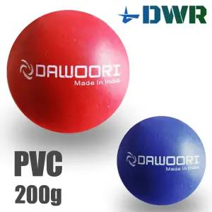 다우리 PVC소재 육상 던지기 공 200g 연습용 훈련용 학교 체육 교재