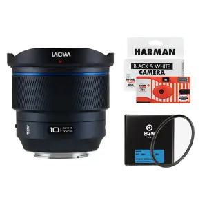 (컴온탑) 라오와 Laowa 10mm F2.8 Zero-D FF (Auto Focus) (소니FE) + 흑백 일회용 카메라 + 슈나이더 필터