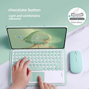매직키보드 Galaxy Tab S6 Lite의 새로운 기능 Bluetooth 키보드 보호 커버 10 인치 P620 태블릿 내구성 경량
